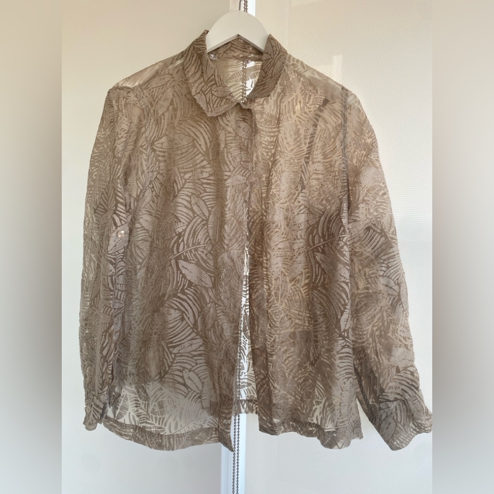 Vintage Button Up Shirt No Tag Approx Size Large